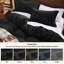Housse de couette en microfibre Literie très grand californien - ensemble de literie très doux en coton prélavé (ensemble de 3)-1558598723-1558599600