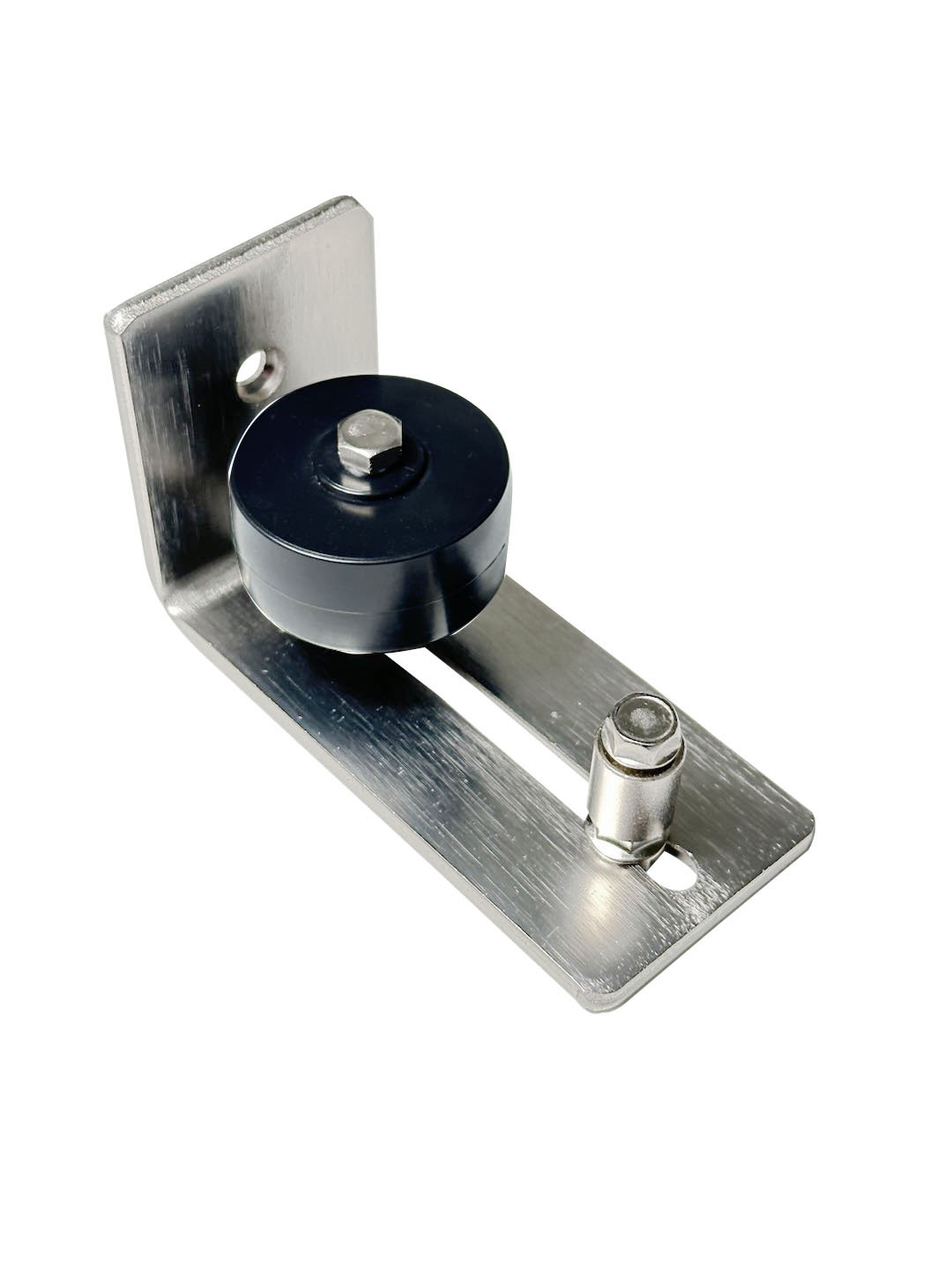 Homacer Brushed Nickel 8-IN-1 Adjustable Wall Mount Floor Guide | Wayfair