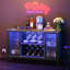 Bar avec lumières DEL Jovaun