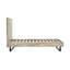 Base de lit plateforme Bulat en bois d'acacia naturel-70770778