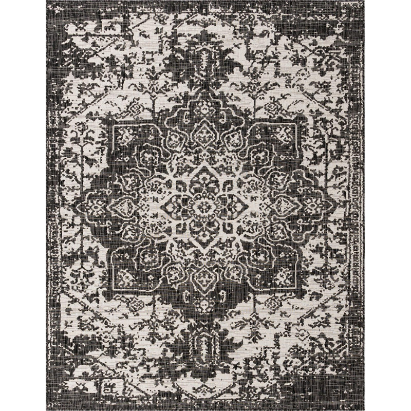 Oriental Indoor / Outdoor Area Rug, Rectangle 239 x 305cm