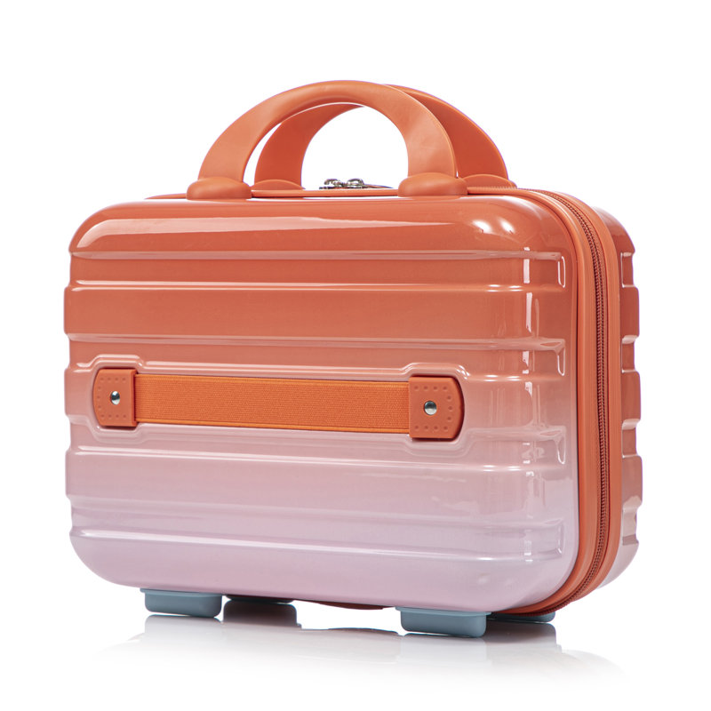 14 "/ 20" 2 pièces / ensemble dans une valise à roulettes pour PC, valise de cabine, avec dégradé de couleurs et serrure à combinaison