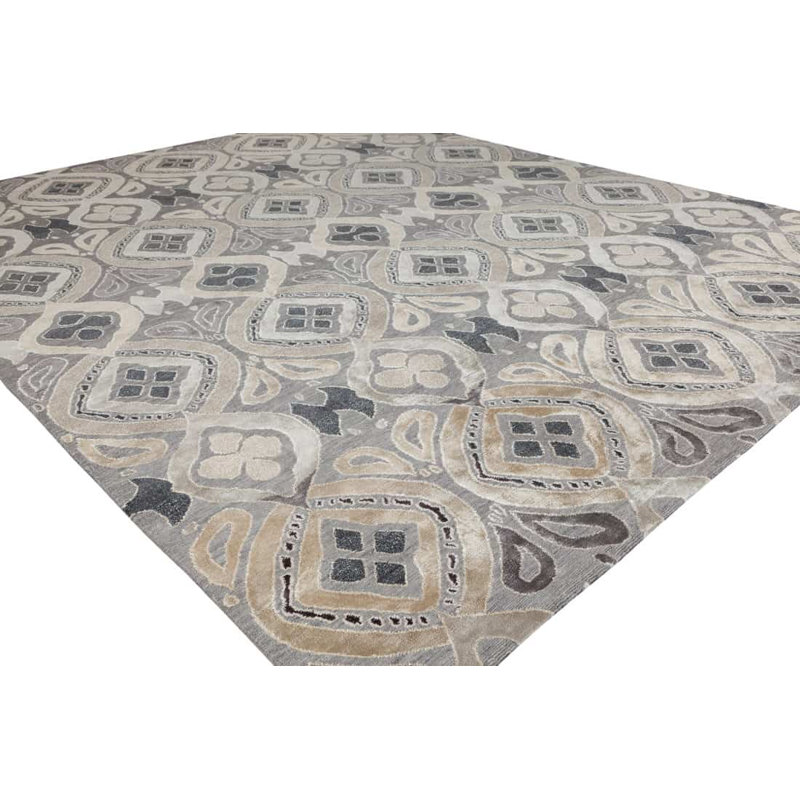 Bali Geometric Area Rug, Rectangle 10' x 14'