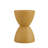 Compact and Stylish Yellow Plastic Side Table Stool, Perfect for Small Spaces and Modern Interiors.