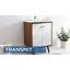 Meuble-lavabo de 24 po transmit