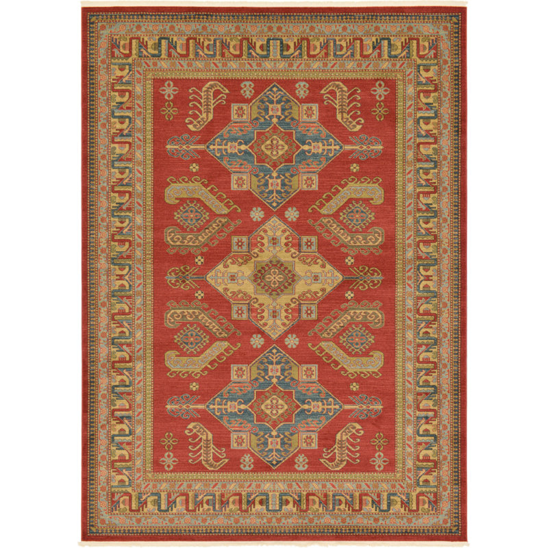 Eesi Geometric Indoor Rug, Rectangle 8' x 11'