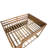 Queen Over Queen Bunk Bed Solid Pine Wood With Built-In Storage Shelves, Integrated Charging Station And Full-Length Guardrails-1825940293