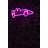 Flexible Neon LED Lighting Strip, Pink, 15.7 x 24.0 x 1.2 inches | IP67 Waterproof, 600 Lumens, 12V DC Power Supply | Perfect for Home Décor, Parties, and Events | Easy Installation with PVC Foam Template-1789490805