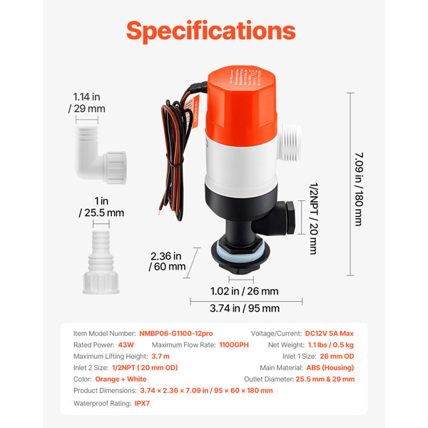 Dimensions du produit