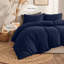 300TC Microfiber Duvet Cover Set – Reversible Luxury 3-Piece-118106148-118106152