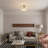 8 - Light Flush Mount Ceiling Light Hallway Light Crystal Flush Mount Kitchen Lighting