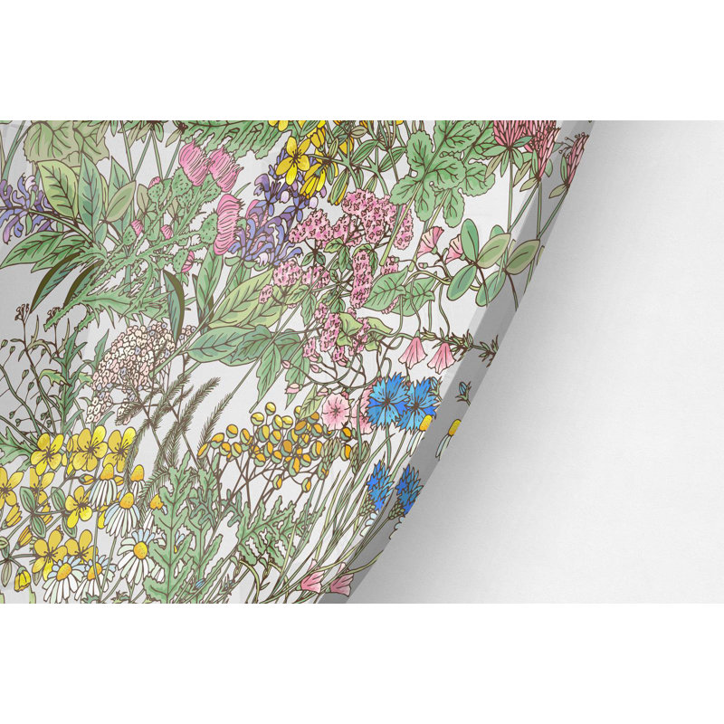 Handmade Traditional Plants & Flowers Wall Decor on Acrylic