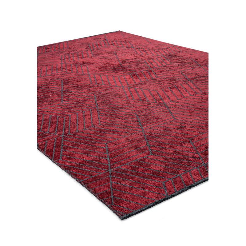 Pentagone géométrique moderne Tessellation, Rectangle 9 pi 10 po x 14 pi
