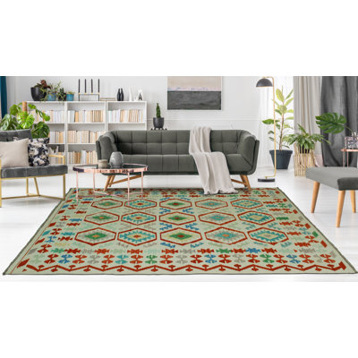 Janeczka One-of-a-Kind 6'7" X 9'7" Wool Area Rug in