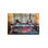 Tapis décoratif géométrique moderne de couleur rose