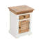 Laronda Solid Wood Sled End Table