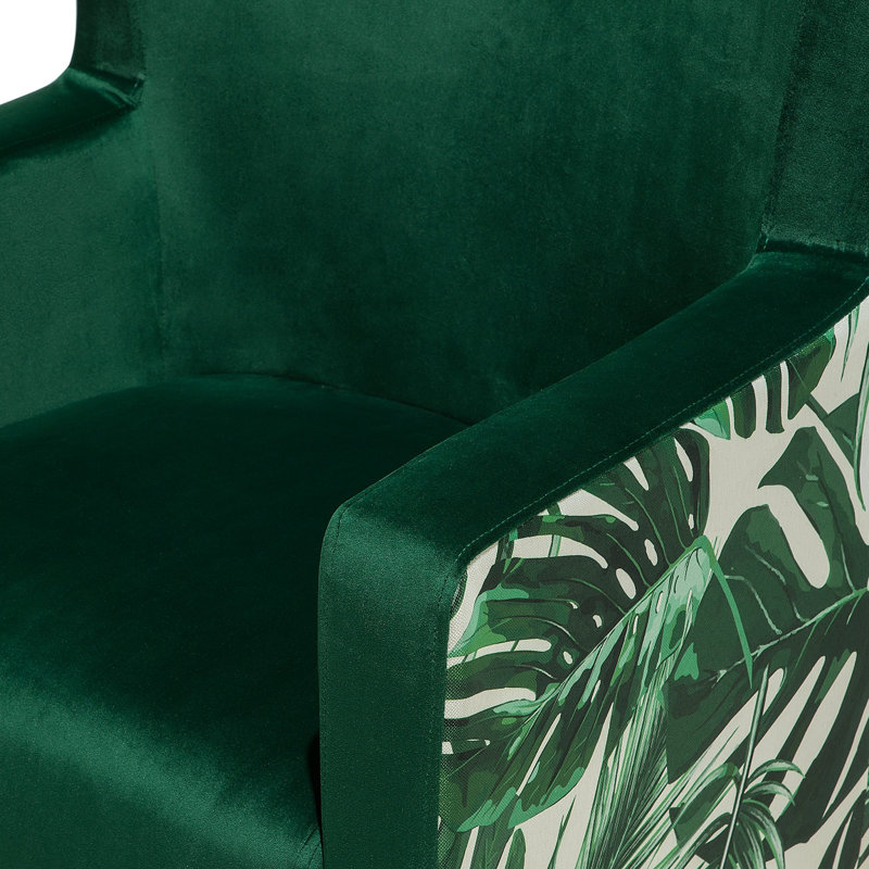 Samira Upholstered Wingback Chair