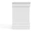 Nightstand 1Pc Bracket Legs Dovetail Drawers Hanging Handles Transitional Bedroom Furniture
