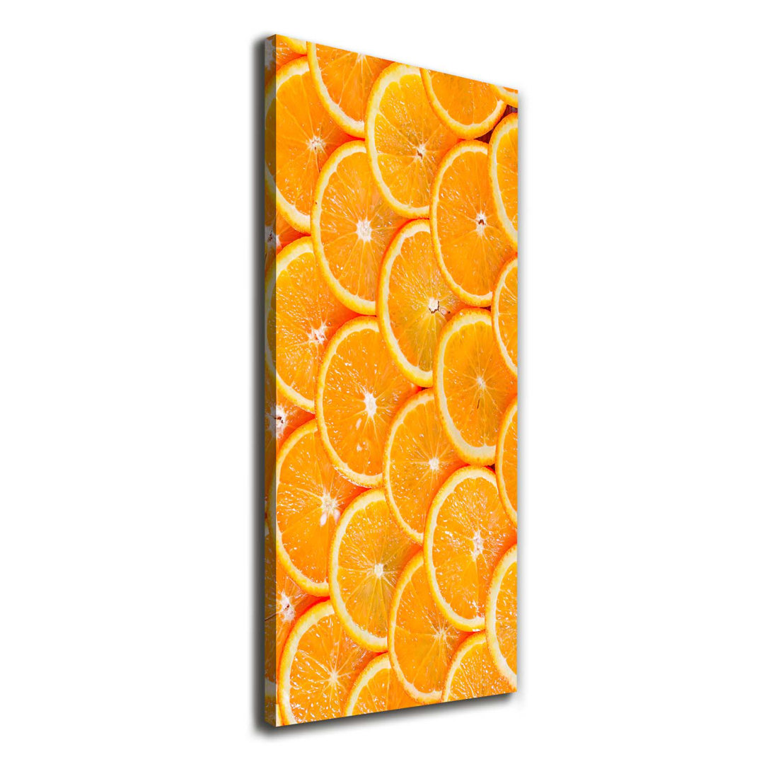 Orangenscheiben - Kunstdrucke auf Leinwand - Wrapped Canvas