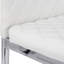 Swart 45cm H Upholstered Side Chair in White