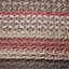 Ensembles de literie en jacquard de luxe en coton 5 pièces Red King Cal King