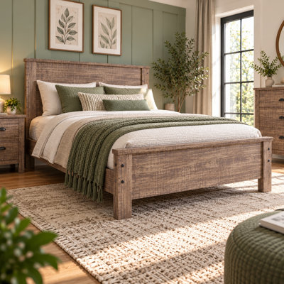 Solid Wood Bed Frame
