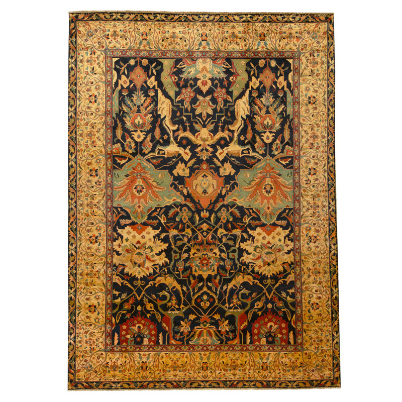 Handmade Wool Oriental Area Rug