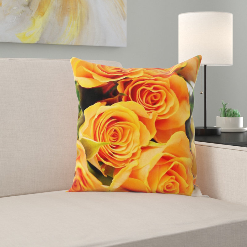 Coussin roses
