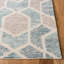 Tapis géométrique en laine / coton touffeté à la main Milhouse-694042485