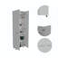 Garde-manger Baleare, cinq tablettes intérieures, quatre pieds-1229907216