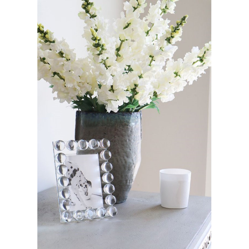 Glass Rectangle Picture Frame, 4" x 6"