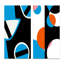 «Retro Abstract Minimal Colorful Geometrics XIII», ensemble de 2 reproductions-1750665001-1750665000