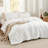 Bedsure Pinch Pleat Comforter Set Boho Bed-in-A-Bag Bedding Set with  Pillowcases for All Season-105529500-114313681