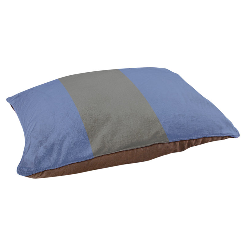 Oreiller Memphis, Grand (l 40 po x P 30 po x H 14 po), Bleu basketball / gris basketball / bleu basketbal