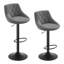 Paynter Swivel Yes Bar Stool with Steel Frame-314278252-420153900