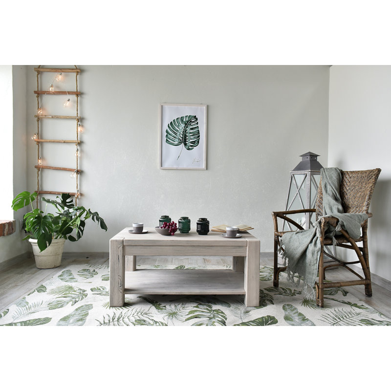 White Springs Solid Wood Four Leg Coffee Table