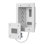 In-Wall TV Cable Concealer With Recessed Power
