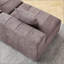 Canapé modulaire courbé en chenille avec coussins, idéal pour la chambre à coucher, le salon, le bureau et un coin lecture-1629558266