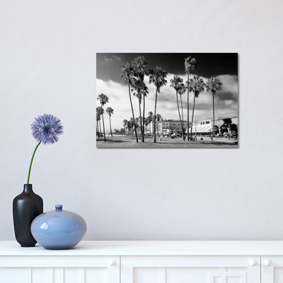 Venice Beach Palm Trees by Philippe Hugonnard - Wrapped Canvas Print