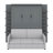 Queen Size Murphy Bed With Sofa-1255732718