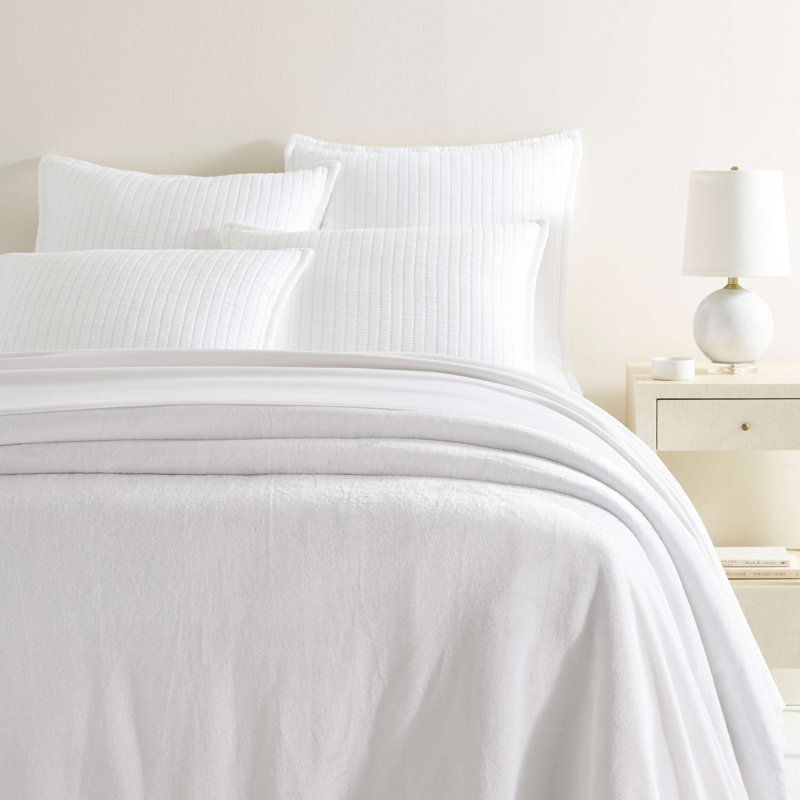 Sheepy Fleece 2.0, Full/Queen Blanket, White