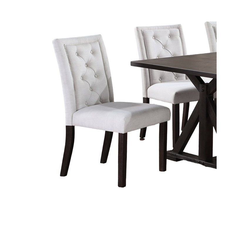 Chaises de salle à manger Bone White