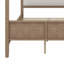 Lit plateforme à baldaquin en bois avec tête de lit tapissier-130205274-130205271