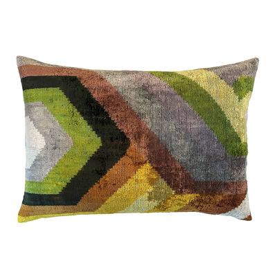 Velvet Lumbar Pillow Cover & Insert