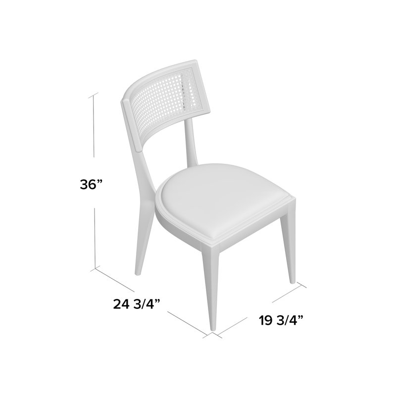 Britt Upholstered Dining Chair, Brushed Ebony