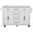 Kitchen Island with Drop Leaf