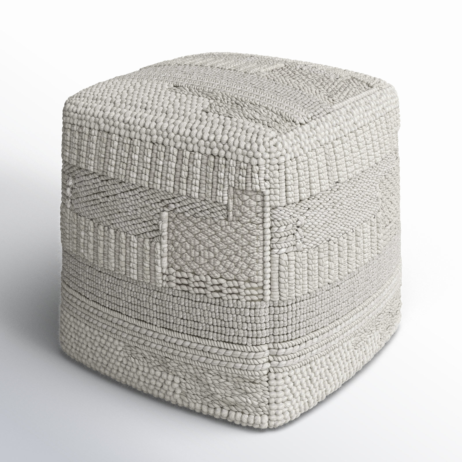 Upholstered Pouf