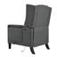 Fauteuil inclinable manuel avec table d'appoint pliable et ports USB-1786923089