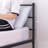 Twin Size Bed Frame, Metal Bed with Headboard, Heavy-Duty Platform Bed, Mattress Foundation with Slats Support, No Box Spring Needed-2041442011-2021359671