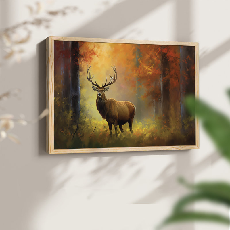 Faune - IV - Reproduction encadrée - Restickable, H 8 po x l 10 po, Naturel
